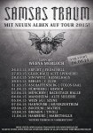 samsas traum tour 2015